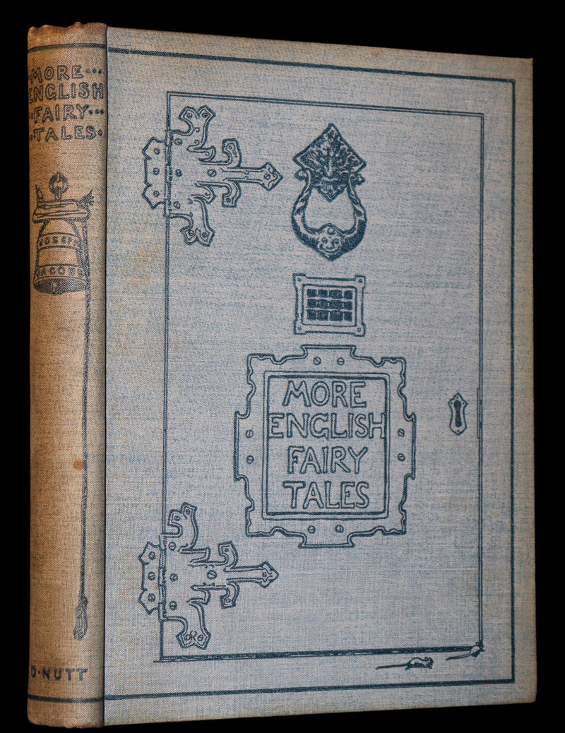 1894 Scarce First Edition - More English Fairy Tales by Joseph Jacobs, illustrated by John D. Batten.