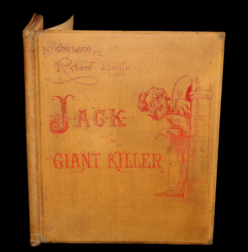 1888 Rare First Edition - JACK THE GIANT KILLER color illustrated by Richard Doyle.