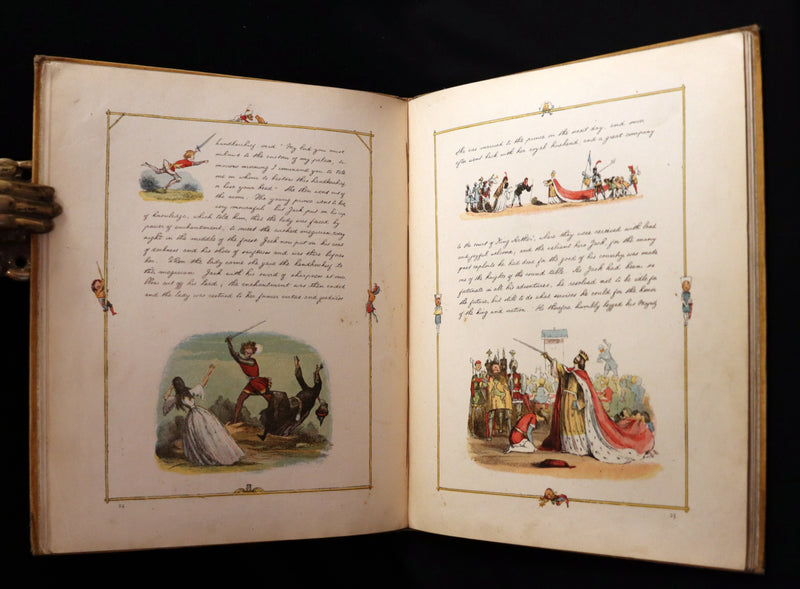 1888 Rare First Edition - JACK THE GIANT KILLER color illustrated by Richard Doyle.