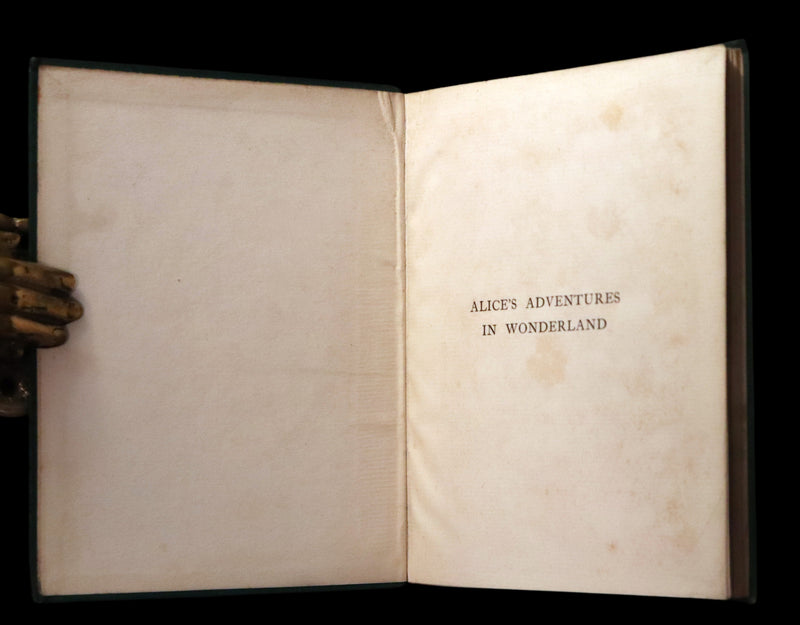 1907 Scarce First Edition - Alice's Adventures in Wonderland Illustrated by Alice Ross.