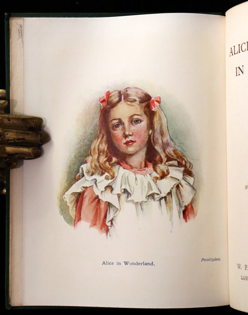 1907 Scarce First Edition - Alice's Adventures in Wonderland Illustrated by Alice Ross.