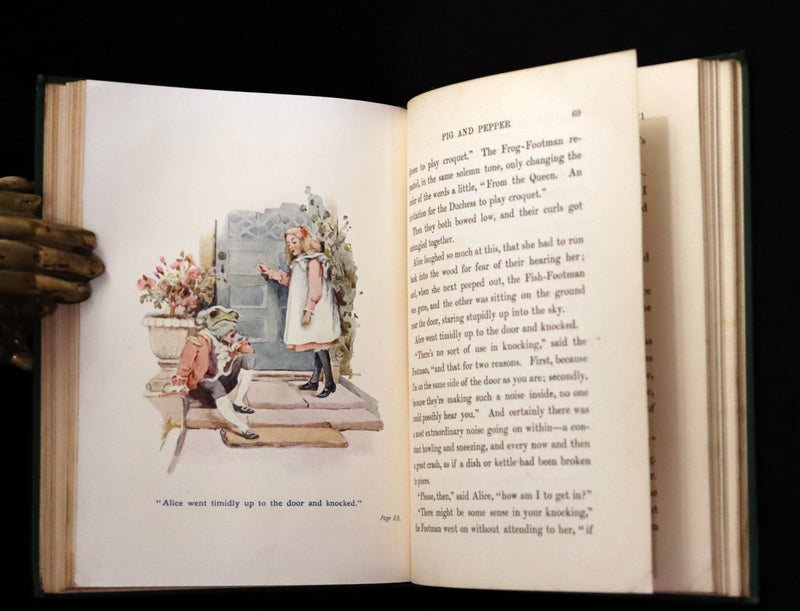 1907 Scarce First Edition - Alice's Adventures in Wonderland Illustrated by Alice Ross.