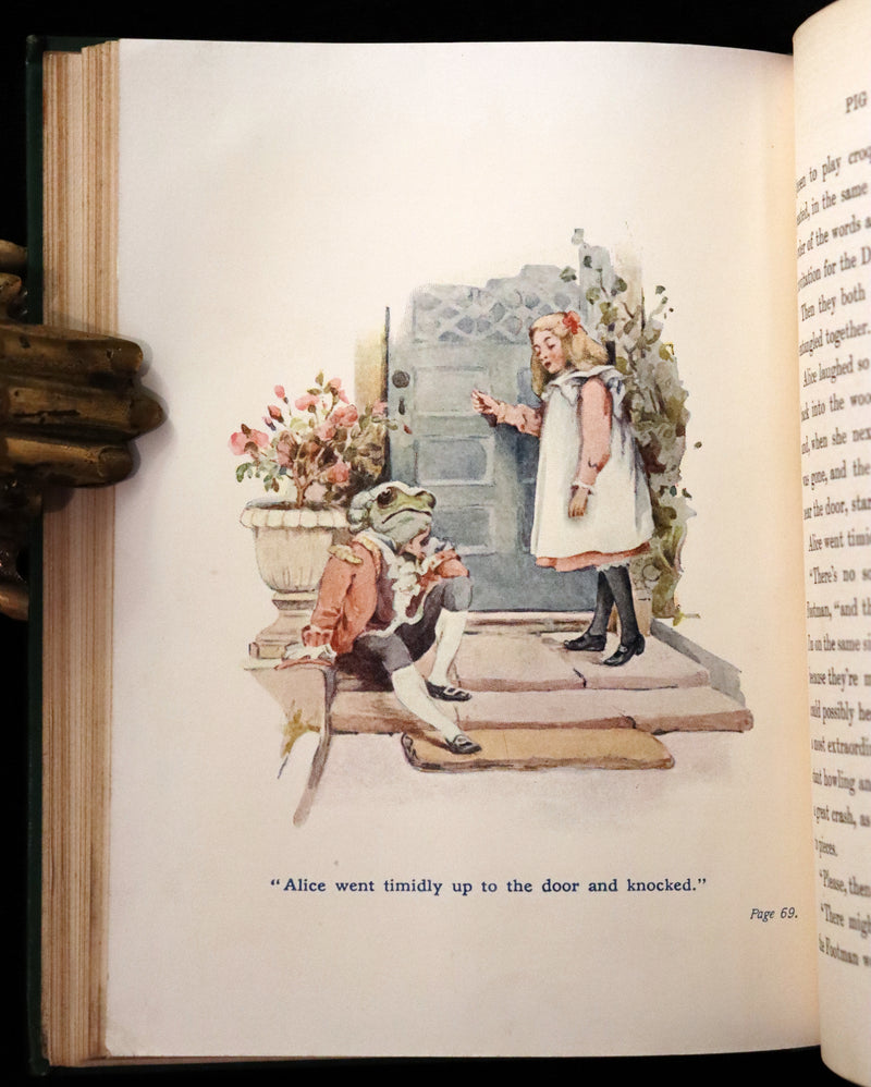 1907 Scarce First Edition - Alice's Adventures in Wonderland Illustrated by Alice Ross.