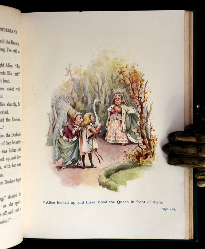 1907 Scarce First Edition - Alice's Adventures in Wonderland Illustrated by Alice Ross.