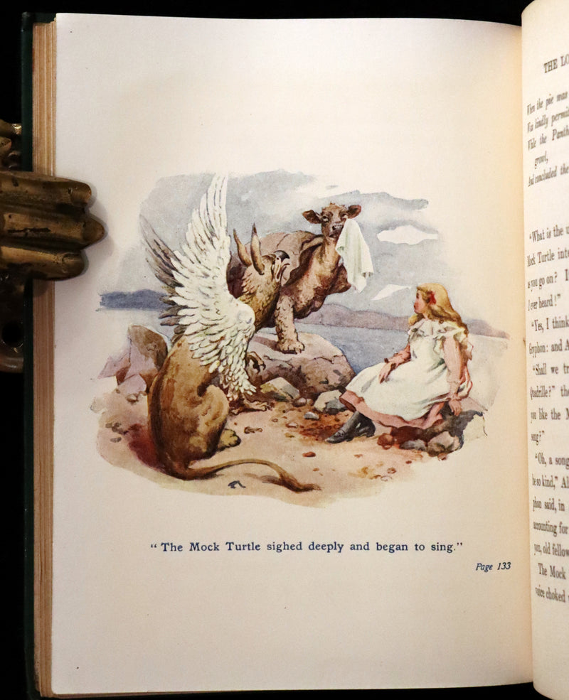 1907 Scarce First Edition - Alice's Adventures in Wonderland Illustrated by Alice Ross.
