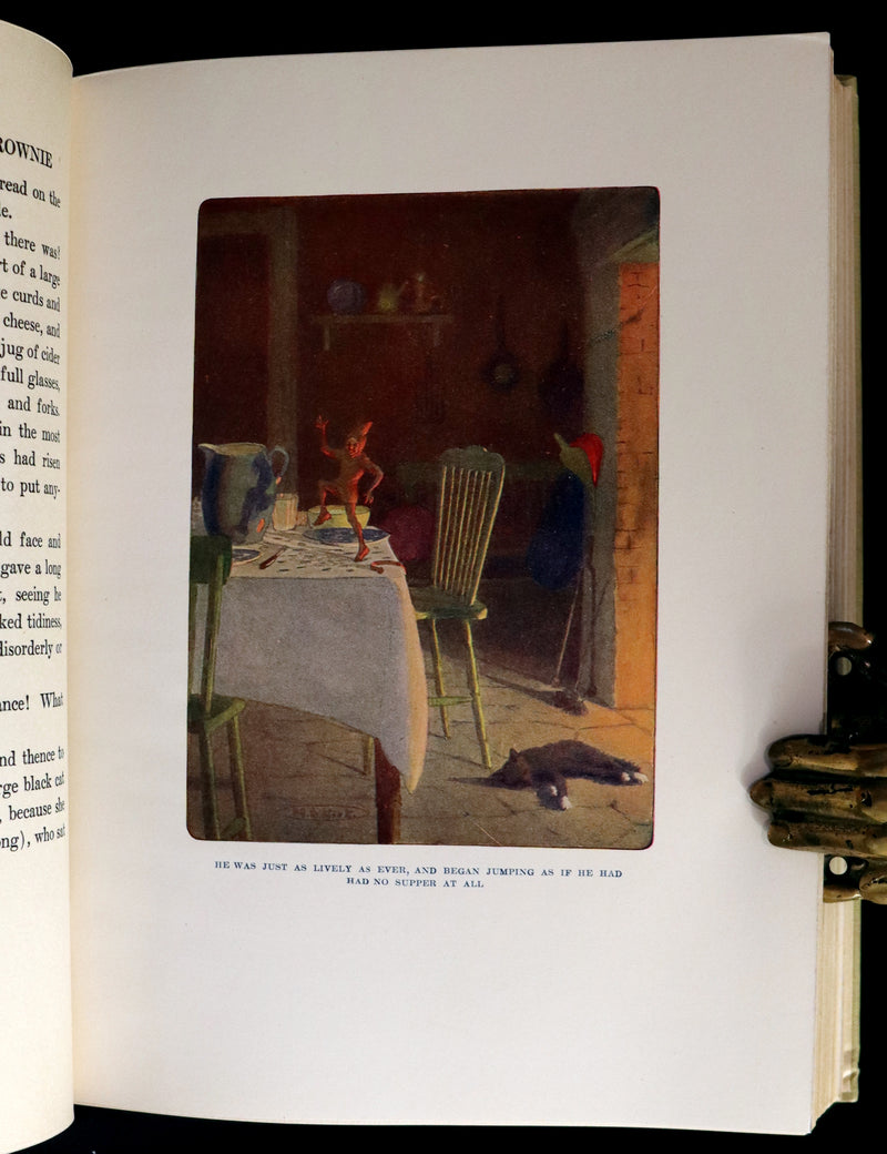 1922 First Gift Edition - Adventures of a Brownie by Miss Mulock & illustrated by Maria L. Kirk.