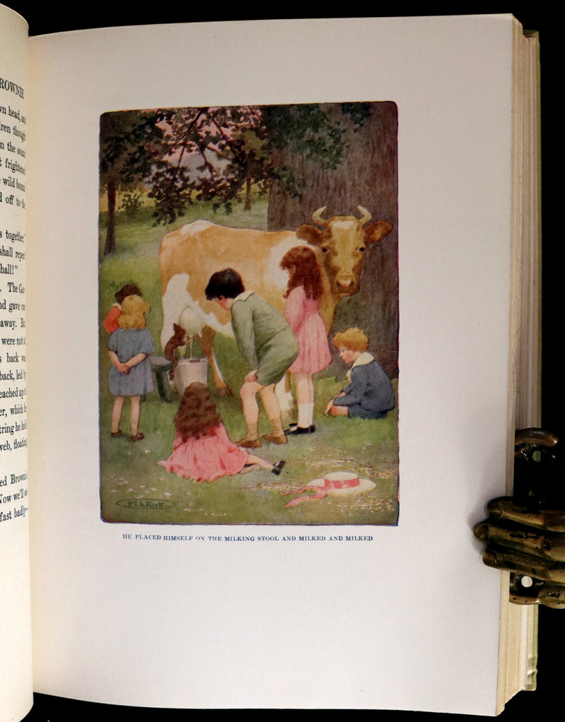 1922 First Gift Edition - Adventures of a Brownie by Miss Mulock & illustrated by Maria L. Kirk.