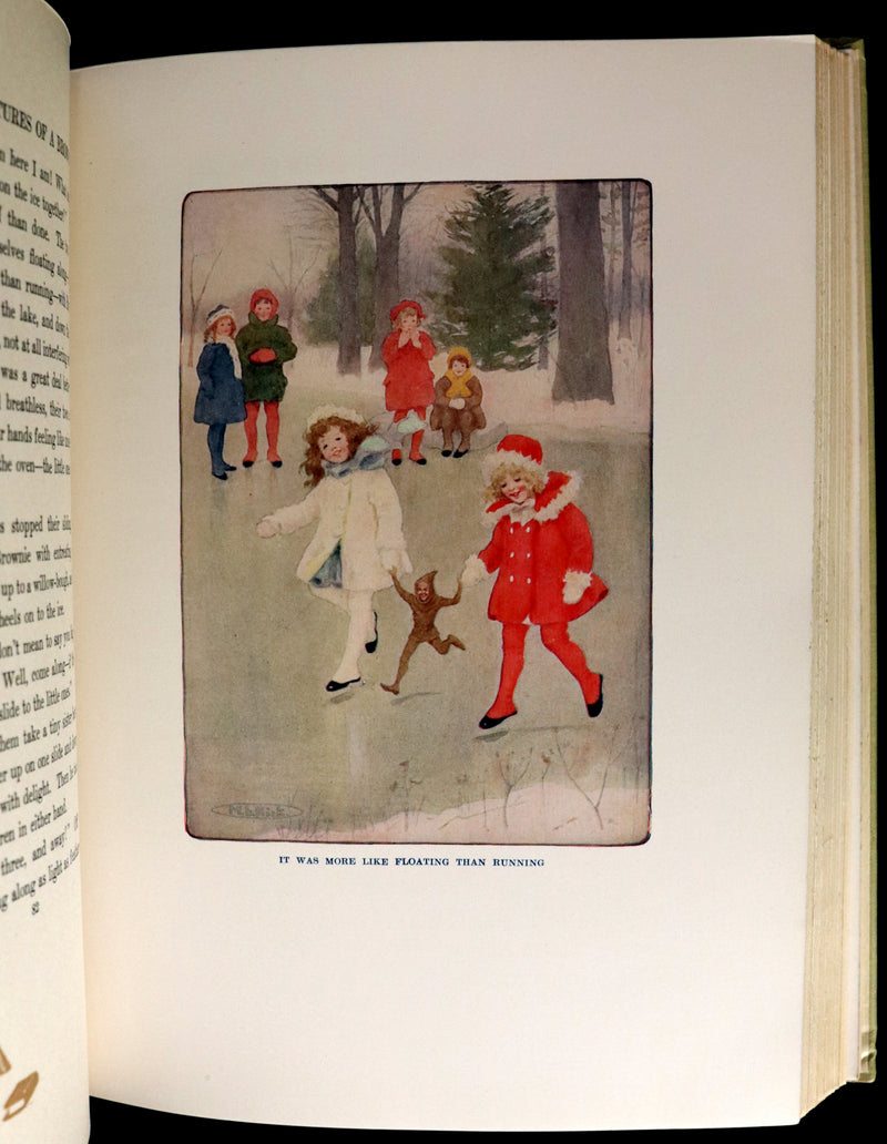 1922 First Gift Edition - Adventures of a Brownie by Miss Mulock & illustrated by Maria L. Kirk.