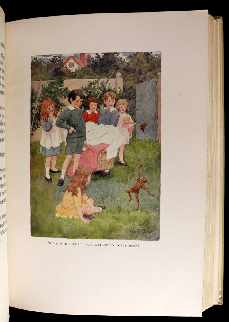1922 First Gift Edition - Adventures of a Brownie by Miss Mulock & illustrated by Maria L. Kirk.