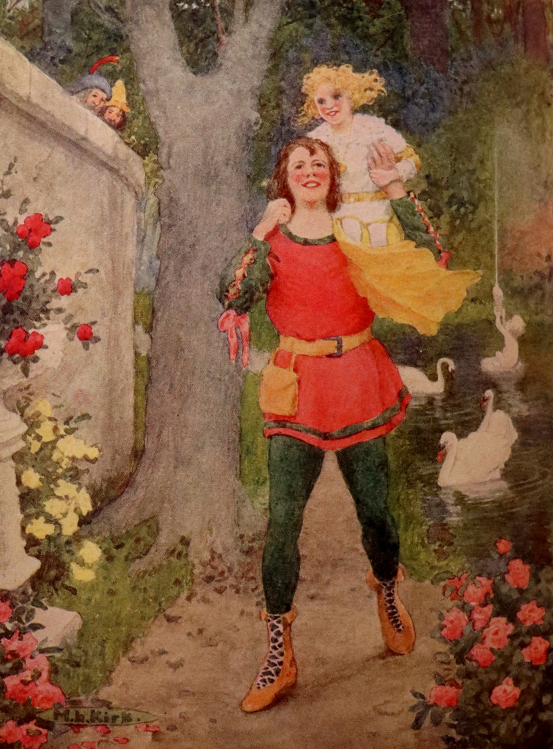 1922 First Gift Edition - Adventures of a Brownie by Miss Mulock & illustrated by Maria L. Kirk.