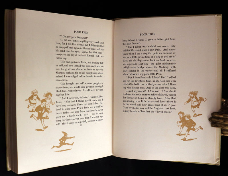 1922 First Gift Edition - Adventures of a Brownie by Miss Mulock & illustrated by Maria L. Kirk.