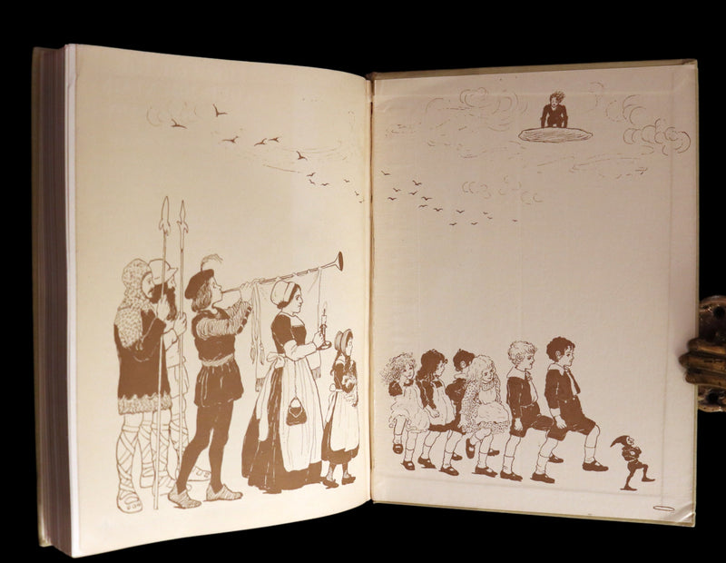 1922 First Gift Edition - Adventures of a Brownie by Miss Mulock & illustrated by Maria L. Kirk.