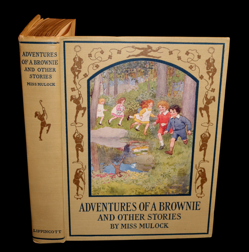 1922 First Gift Edition - Adventures of a Brownie by Miss Mulock & illustrated by Maria L. Kirk.