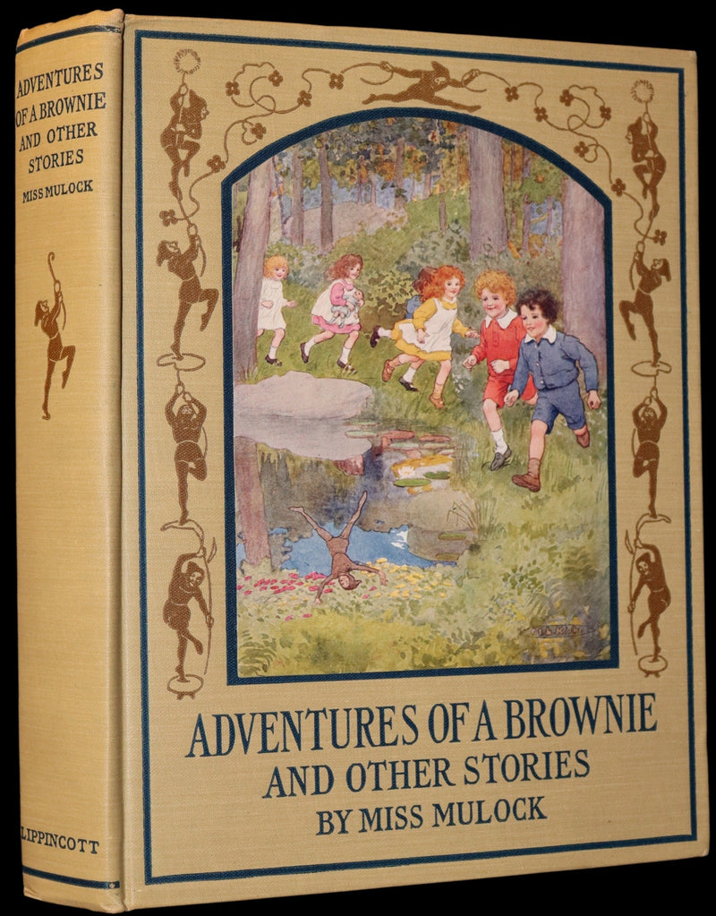 1922 First Gift Edition - Adventures of a Brownie by Miss Mulock & illustrated by Maria L. Kirk.