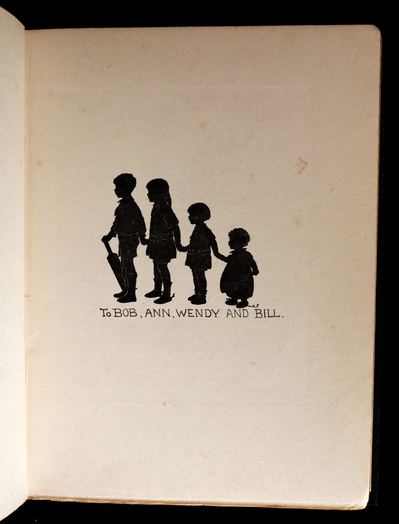 1921 Rare First UK Edition in a beautiful binding ~ THE ENCHANTED FOREST by Ida Rentoul Outhwaite color illustrated.