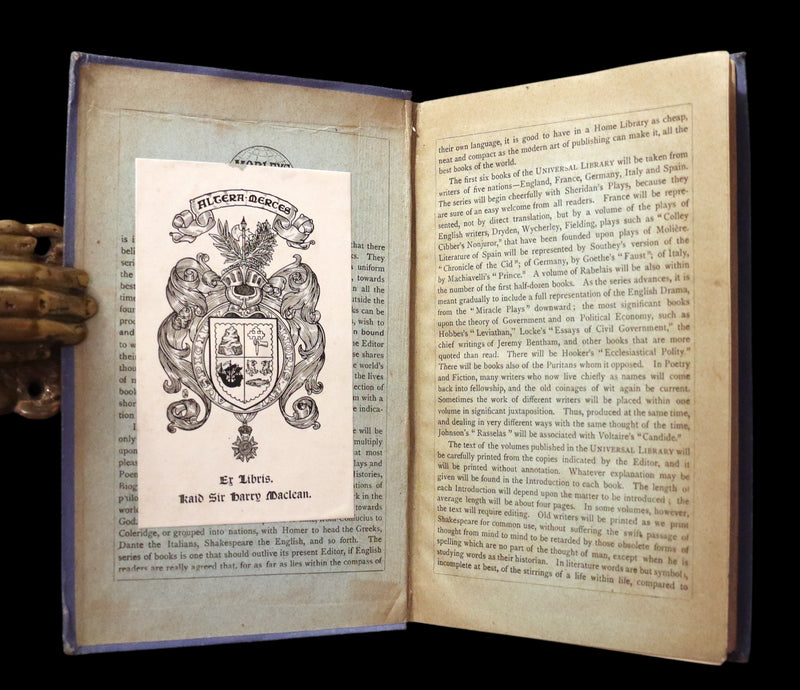 1884 Rare Edition  - Demonology & Witchcraft - WITCHES & FAIRIES by Sir Walter Scott. Kaïd Sir Harry Maclean Copy.