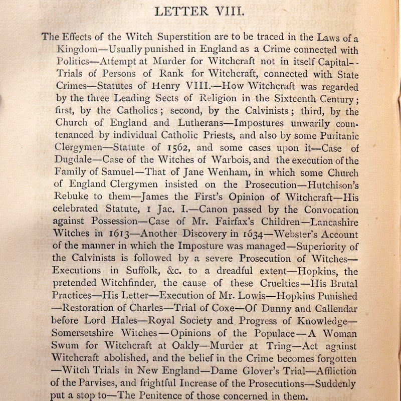 1884 Rare Edition  - Demonology & Witchcraft - WITCHES & FAIRIES by Sir Walter Scott. Kaïd Sir Harry Maclean Copy.