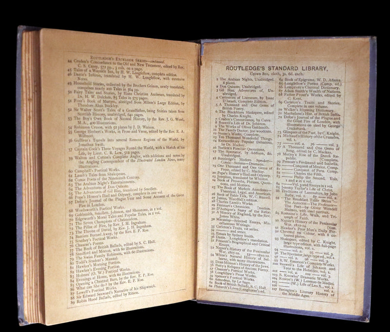 1884 Rare Edition  - Demonology & Witchcraft - WITCHES & FAIRIES by Sir Walter Scott. Kaïd Sir Harry Maclean Copy.