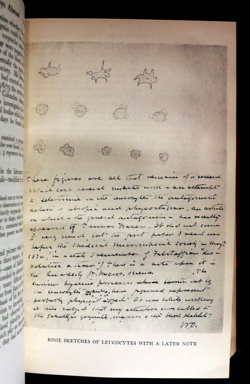 1925 Rare Medical biography set in a beautiful binding - The Life of Sir William Osler by Harvey Cushing.
