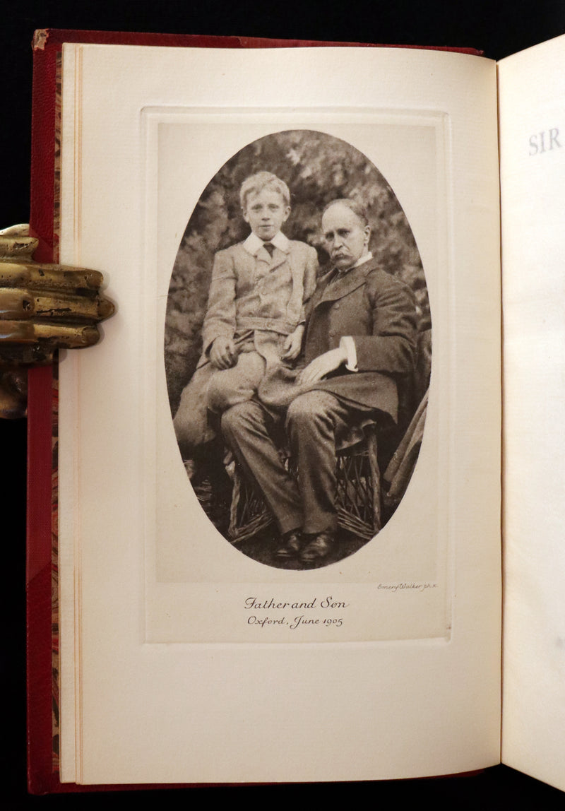 1925 Rare Medical biography set in a beautiful binding - The Life of Sir William Osler by Harvey Cushing.