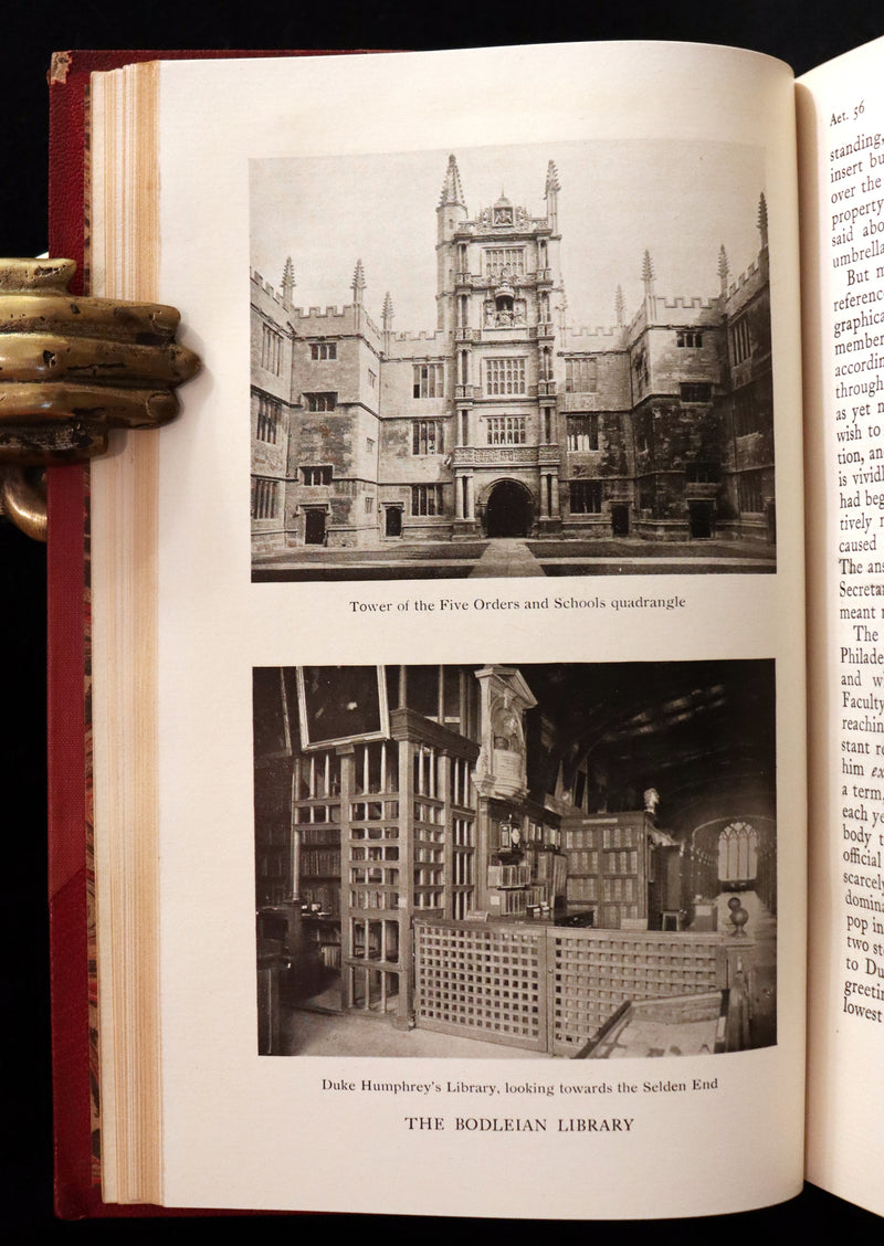 1925 Rare Medical biography set in a beautiful binding - The Life of Sir William Osler by Harvey Cushing.