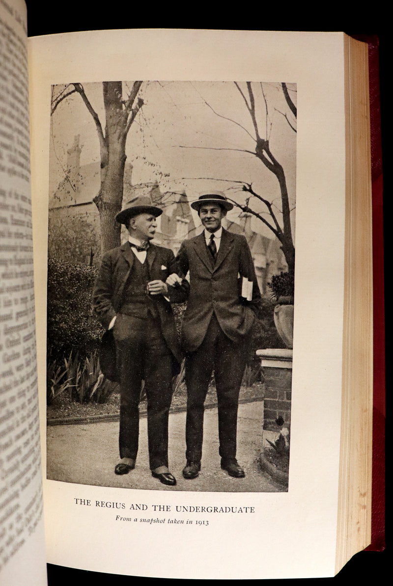 1925 Rare Medical biography set in a beautiful binding - The Life of Sir William Osler by Harvey Cushing.