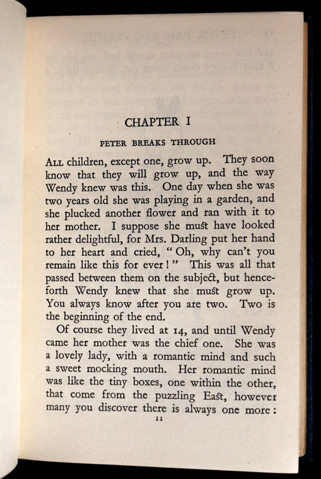 1925 Scarce Book - Peter Pan and Wendy by J.M. Barrie Illustrated by Mabel Lucie Attwell.