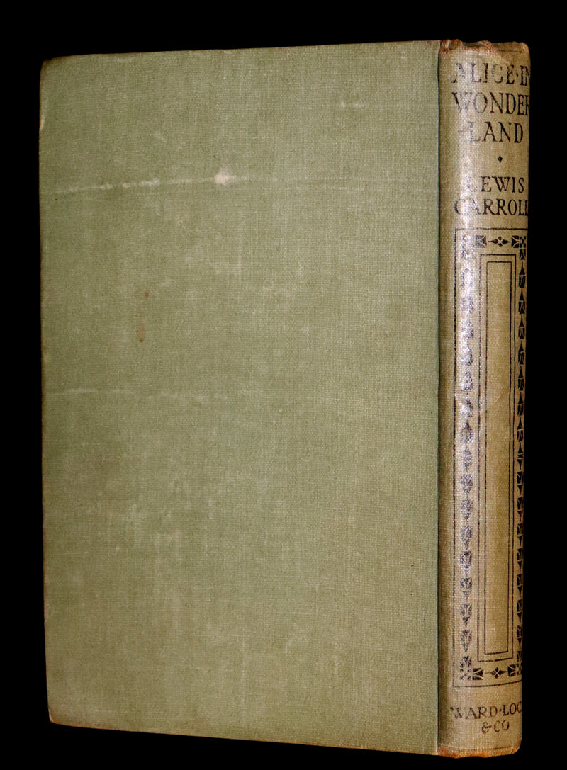 1920 Scarce Book -  Alice's Adventures in Wonderland with frontispiece by Margaret Tarrant.