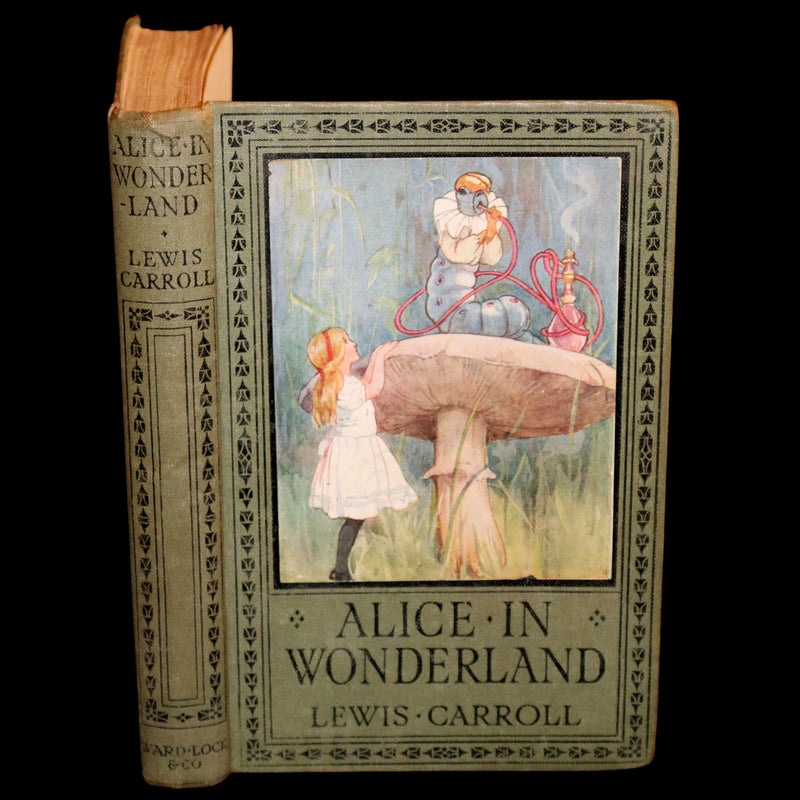 1920 Scarce Book -  Alice's Adventures in Wonderland with frontispiece by Margaret Tarrant.