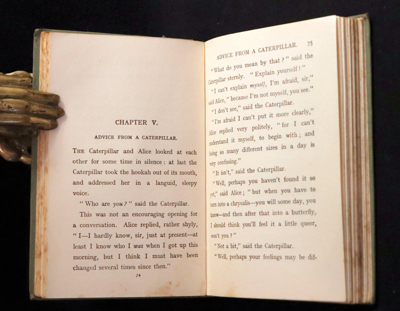 1920 Scarce Book -  Alice's Adventures in Wonderland with frontispiece by Margaret Tarrant.