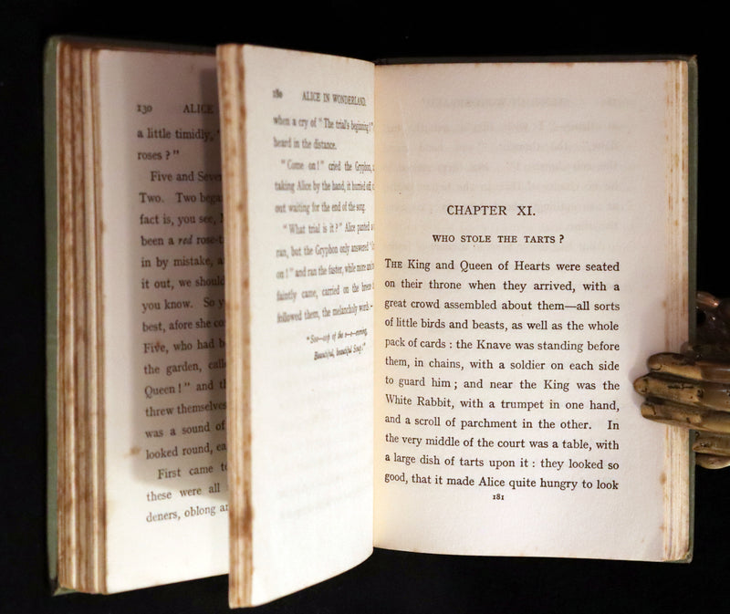 1920 Scarce Book -  Alice's Adventures in Wonderland with frontispiece by Margaret Tarrant.