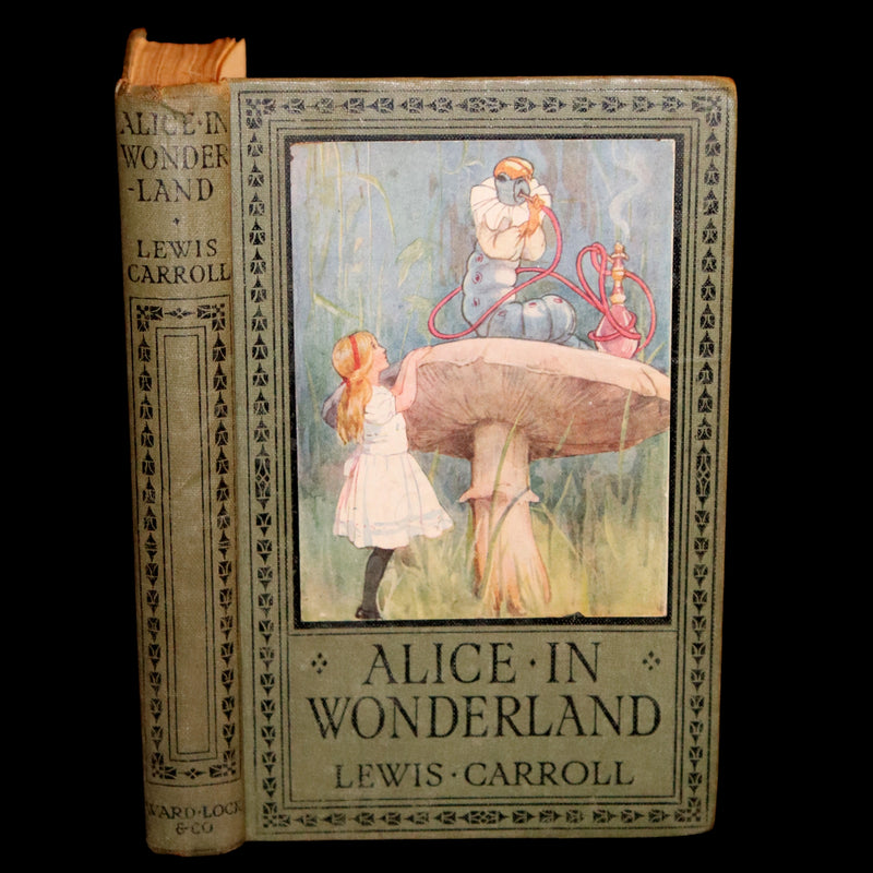 1920 Scarce Book -  Alice's Adventures in Wonderland with frontispiece by Margaret Tarrant.