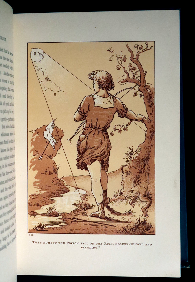 1888 Scarce Book - The Princess And Curdie by George Macdonald illustrated by James Allen.