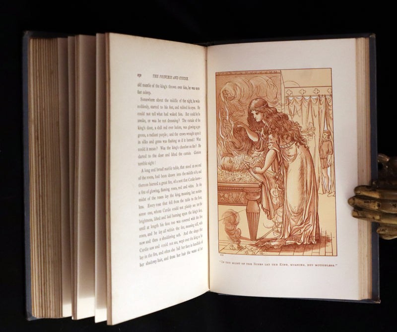 1888 Scarce Book - The Princess And Curdie by George Macdonald illustrated by James Allen.