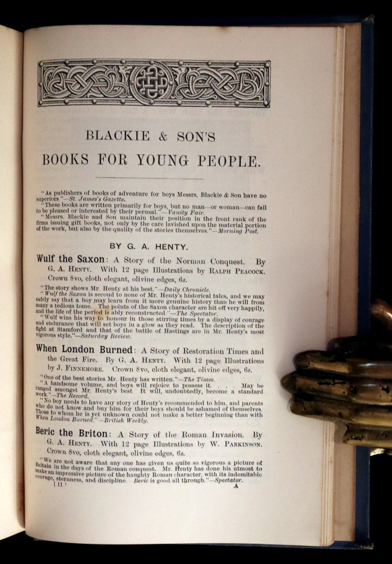 1888 Scarce Book - The Princess And Curdie by George Macdonald illustrated by James Allen.