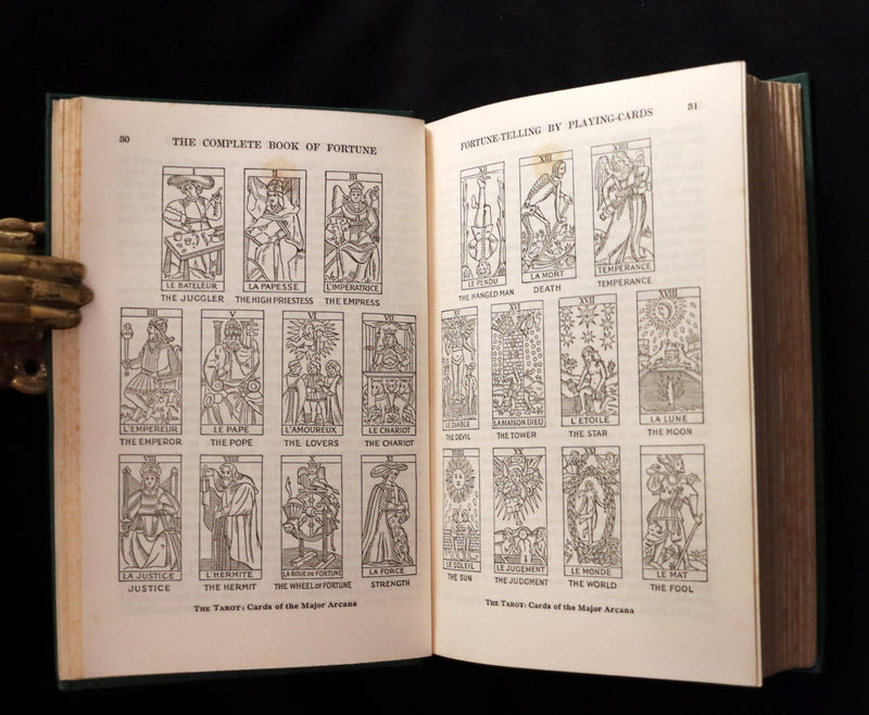 1935 Scarce with Dust Jacket -The Complete Book of Fortune, Occult Sciences & Methods Of Divination.