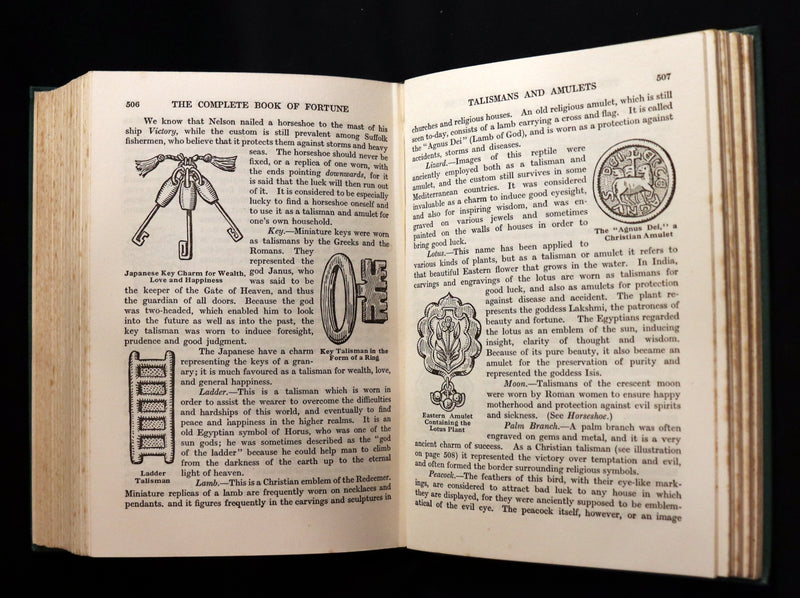 1935 Scarce with Dust Jacket -The Complete Book of Fortune, Occult Sciences & Methods Of Divination.