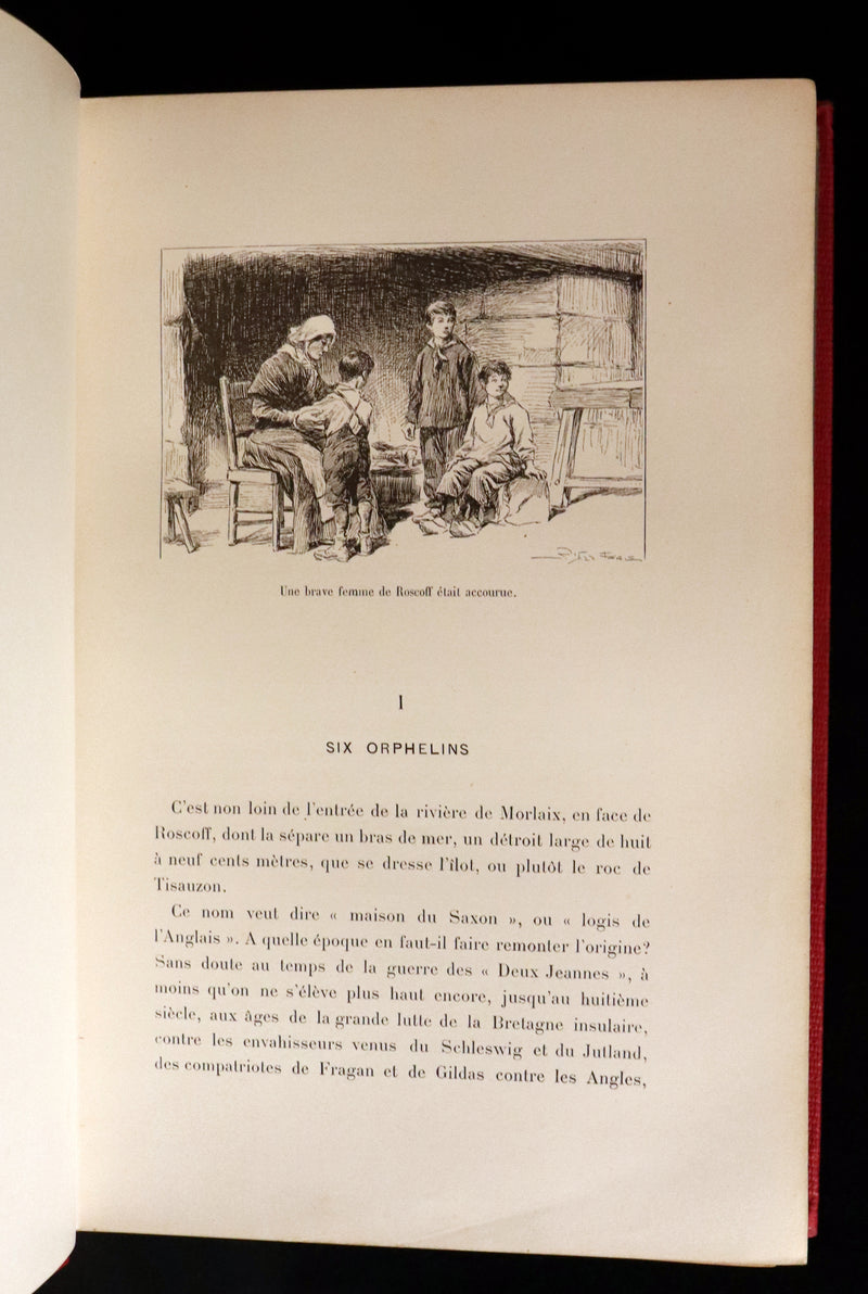 1904 Rare French First Edition - The Islands Fairy - LA FÉE DES ILES by Pierre Maël. Illustrated.