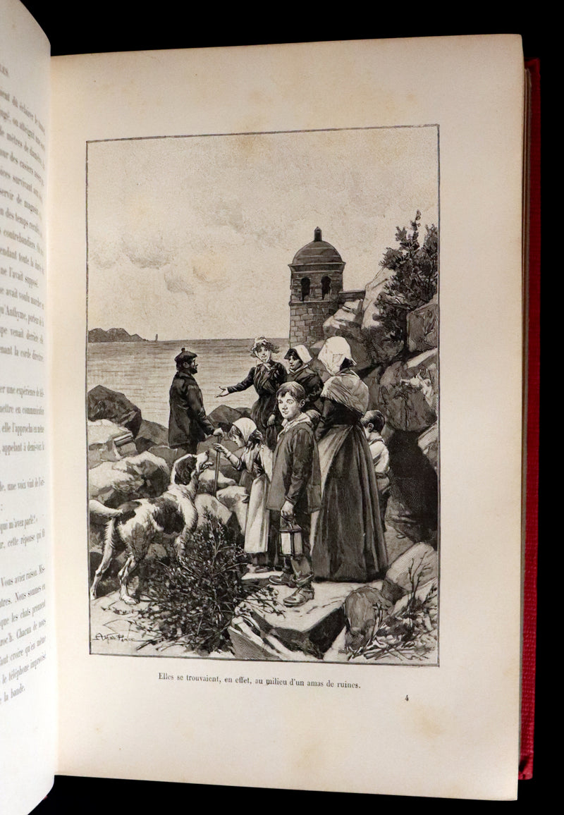 1904 Rare French First Edition - The Islands Fairy - LA FÉE DES ILES by Pierre Maël. Illustrated.
