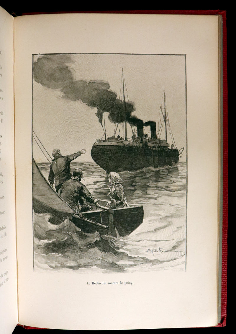 1904 Rare French First Edition - The Islands Fairy - LA FÉE DES ILES by Pierre Maël. Illustrated.
