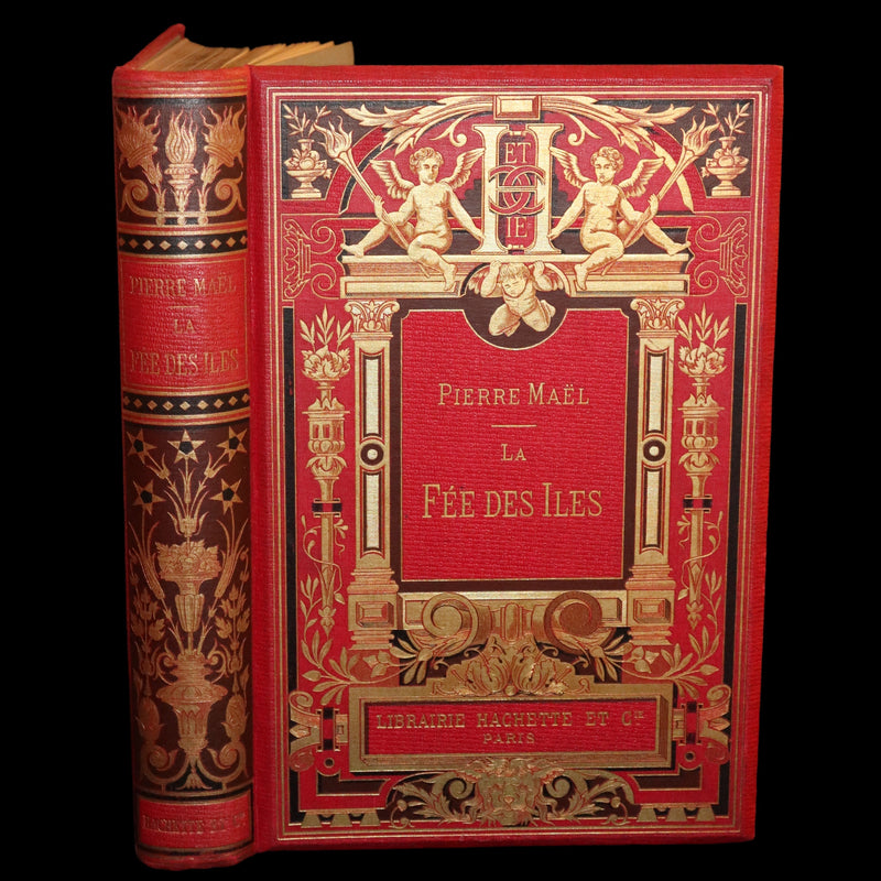 1904 Rare French First Edition - The Islands Fairy - LA FÉE DES ILES by Pierre Maël. Illustrated.