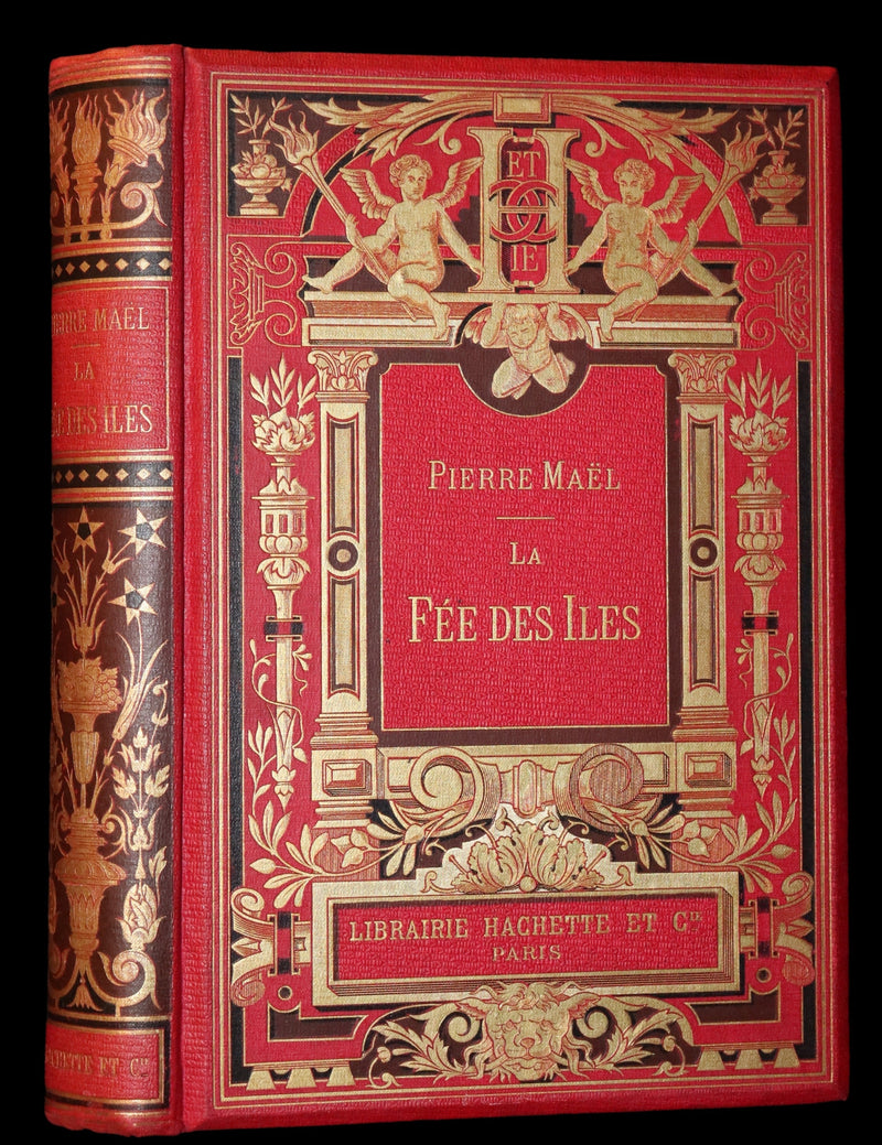 1904 Rare French First Edition - The Islands Fairy - LA FÉE DES ILES by Pierre Maël. Illustrated.