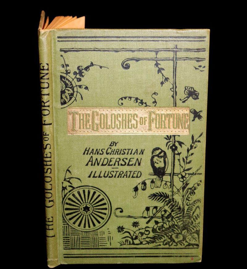 1890 Scarce Victorian Edition - Andersen's GOLOSHES of FORTUNE and FIVE in ONE SHELL.