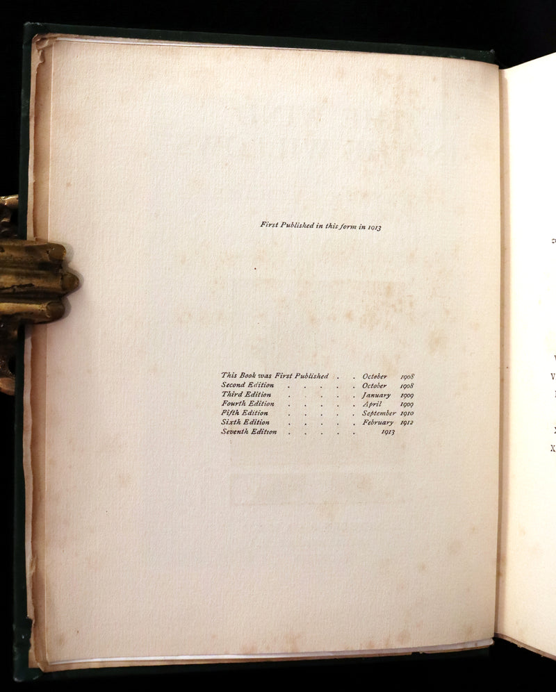 1913 First Edition illustrated by Paul BRANSOM - The WIND IN THE WILLOWS by K. Grahame.