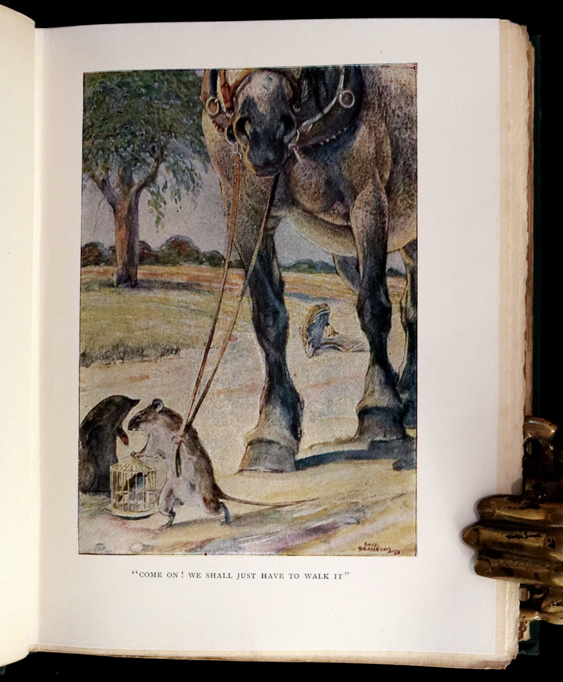 1913 First Edition illustrated by Paul BRANSOM - The WIND IN THE WILLOWS by K. Grahame.
