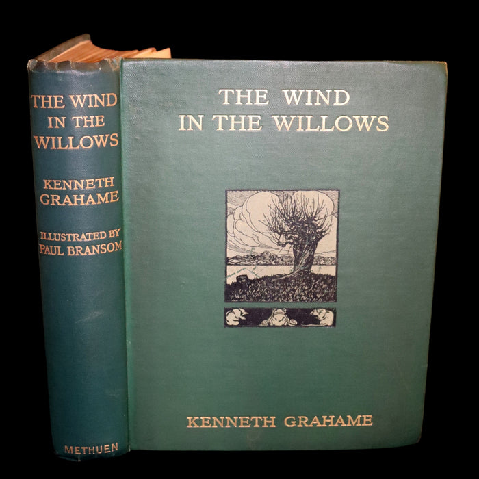 1913 First Edition illustrated by Paul BRANSOM - The WIND IN THE WILLOWS by K. Grahame.