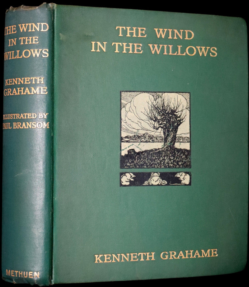 1913 First Edition illustrated by Paul BRANSOM - The WIND IN THE WILLOWS by K. Grahame.