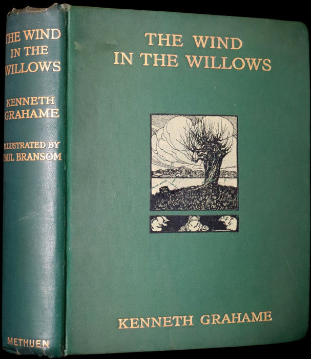 1913 First Edition illustrated by Paul BRANSOM - The WIND IN THE WILLOWS by K. Grahame.