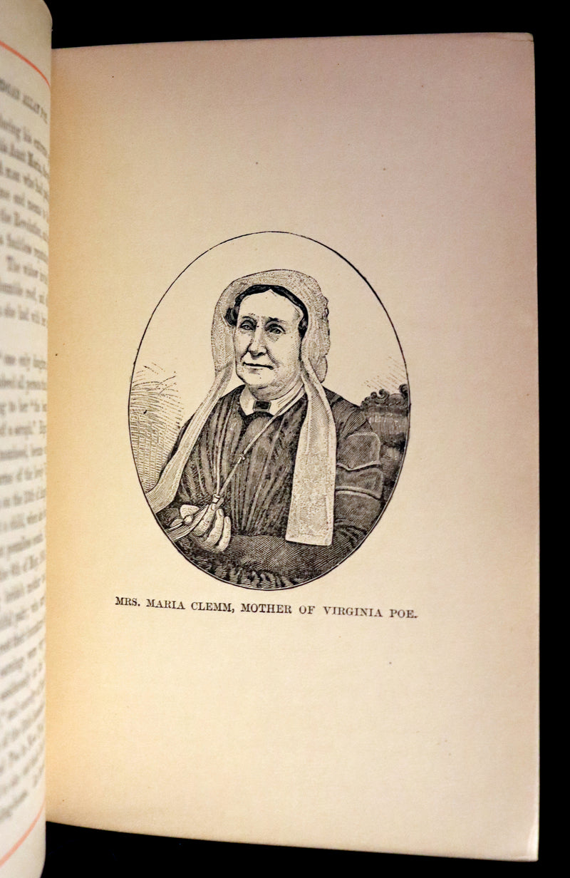 1882 Rare Book - Poems of EDGAR ALLAN POE with a full and impartial Memoir of the Poet.