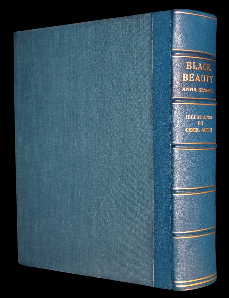 1930 Rare Illustrated Edition by Cecil ALDIN - BLACK BEAUTY, Autobiography of a Horse by A. Sewell.